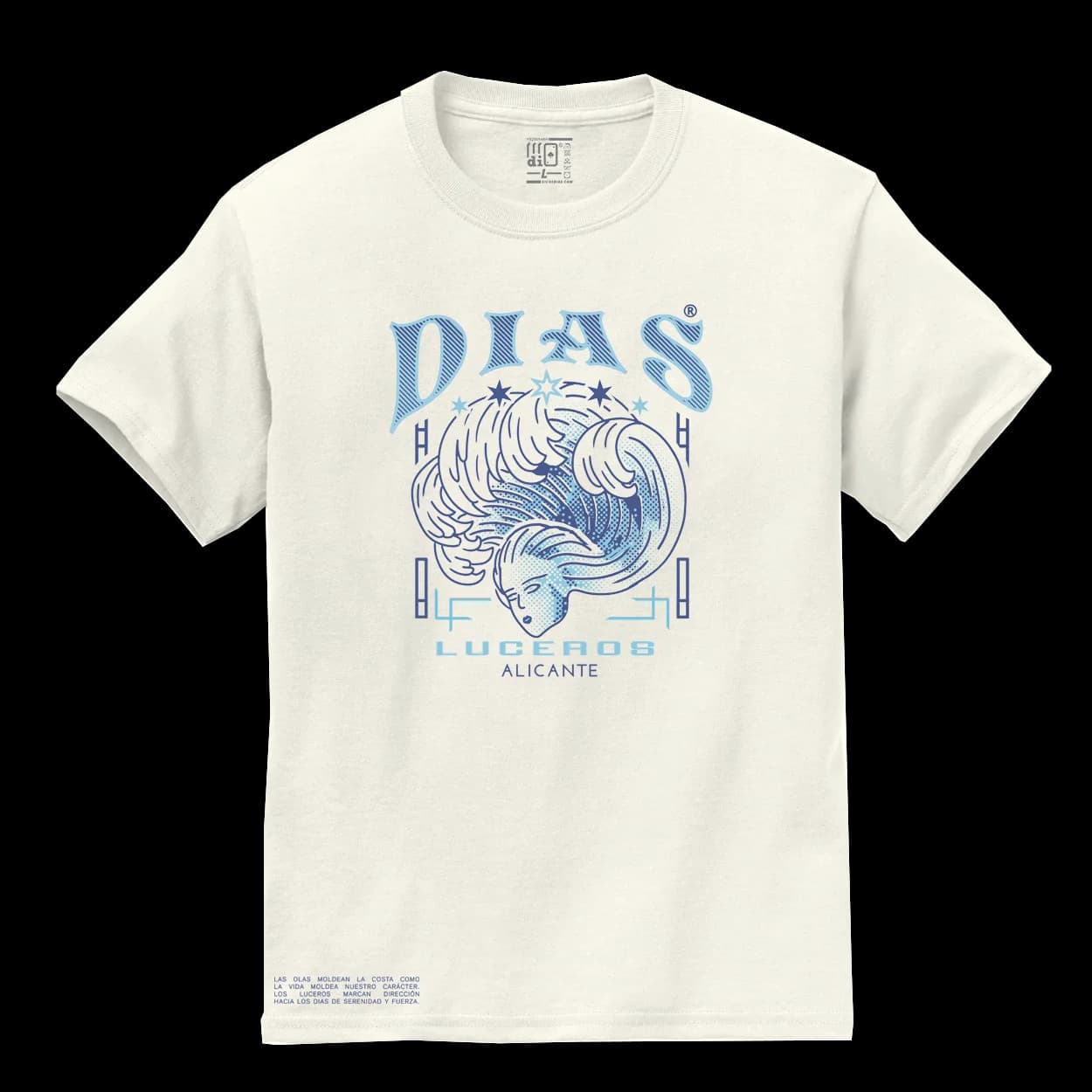 Luceros - Camiseta inspiración Alicante y Mediterráneo 1