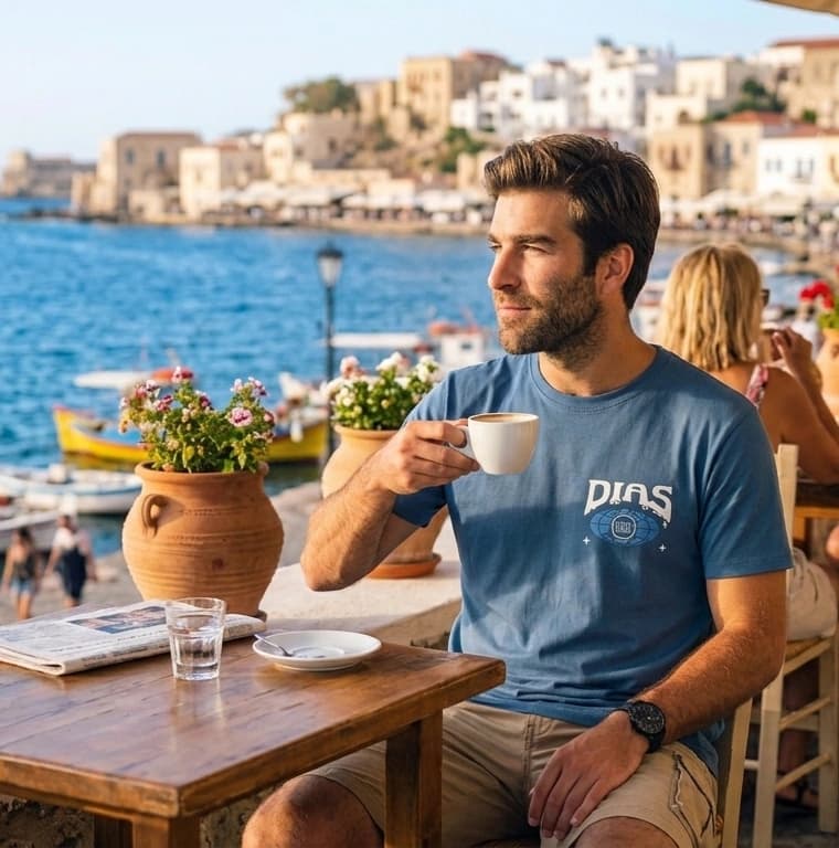 Un café compartido puede durar media hora