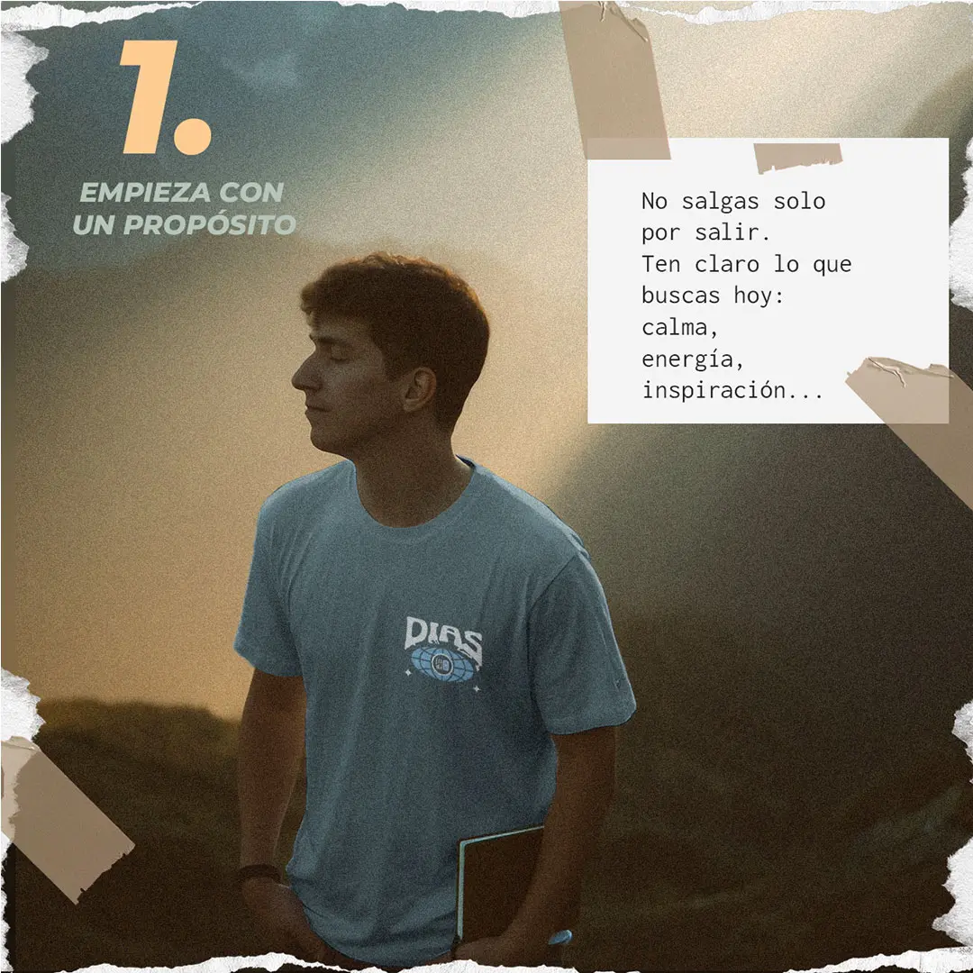 camiseta para inspirarse