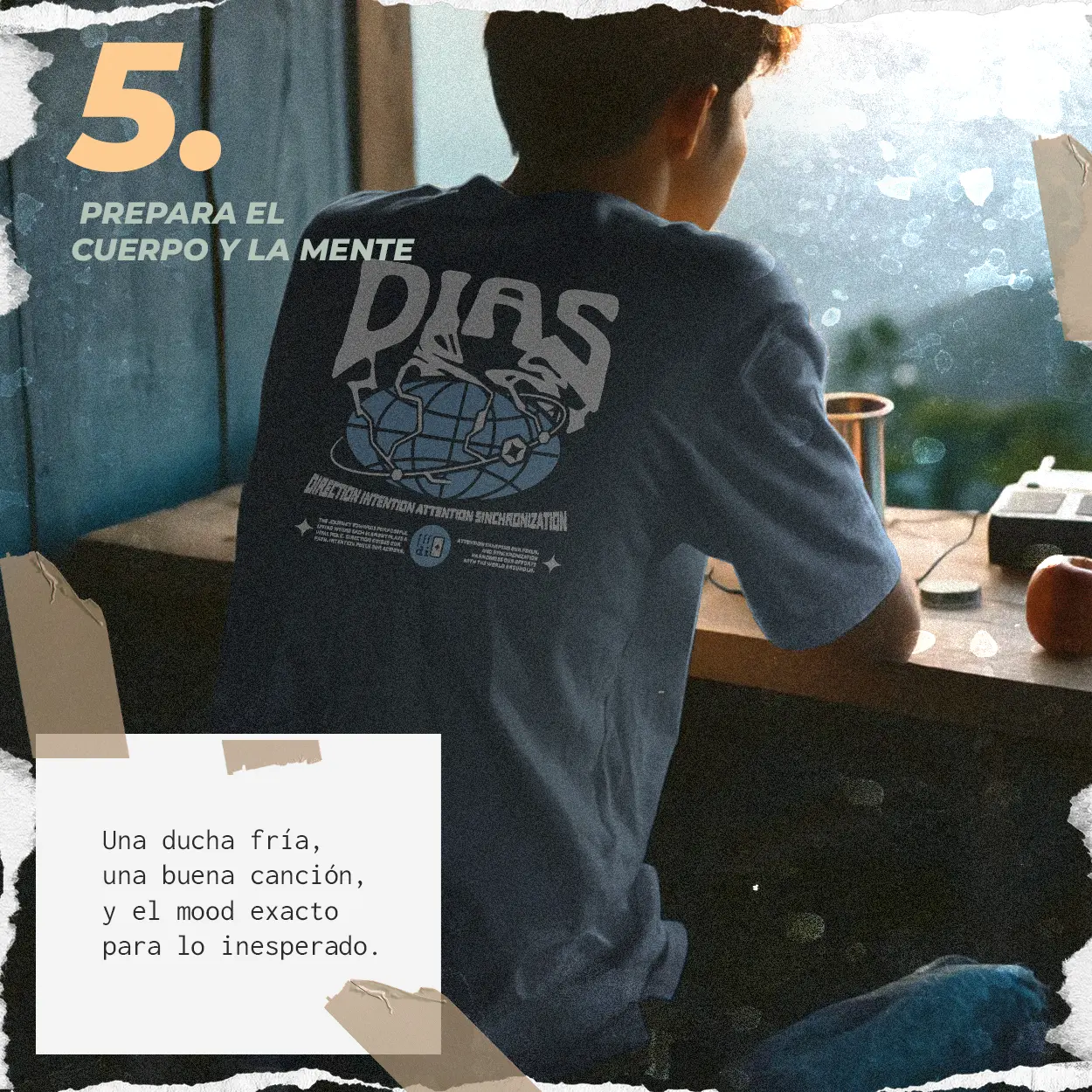 camiseta para senderista