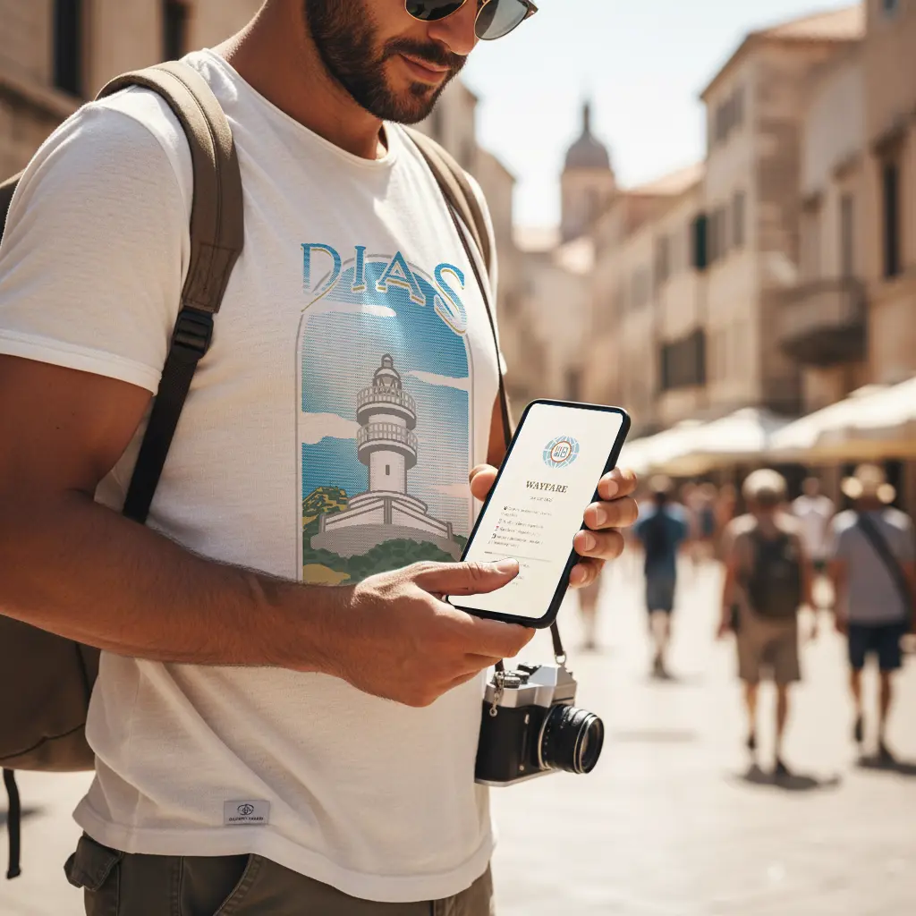 Etiqueta NFC integrada en prenda de ropa DIAS