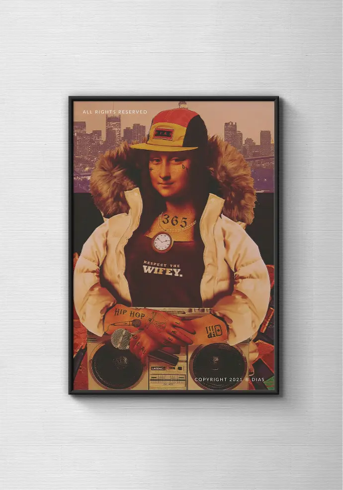 Yo!Konda - Griffe de los 90 - Poster A5 (Sin marco)