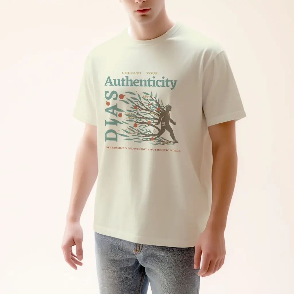 [T-AUTH-S] Authenticity |  camiseta DIAS® sobre el viaje de la vida (S)