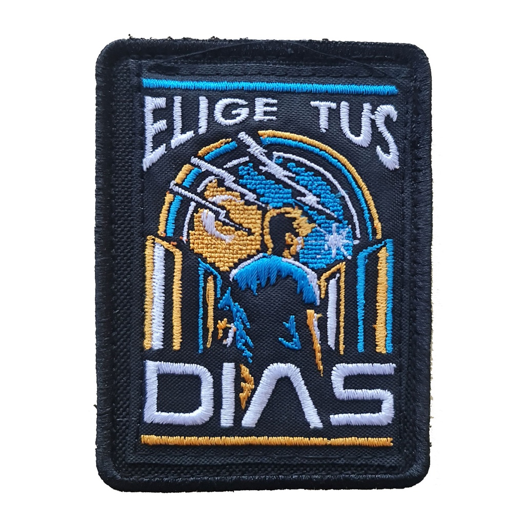 Elige tus DIAS - parche bordado (Con Velcro)