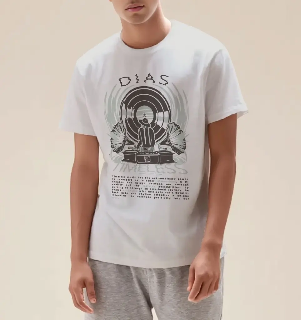 [T-TMLS-S] Timeless, la camiseta que celebra la buena música (S)